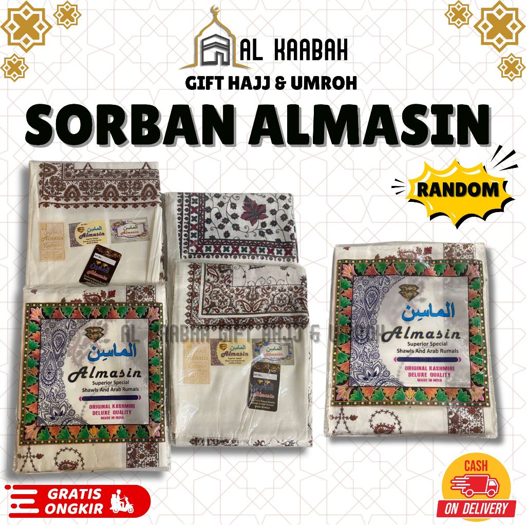 SORBAN ALMASIN BATIK 1 PCS SORBAN EXCLUSIVE SILK CORPORATION COLOUR SHWAL I SORBAN LAKI LAKI I SORBA