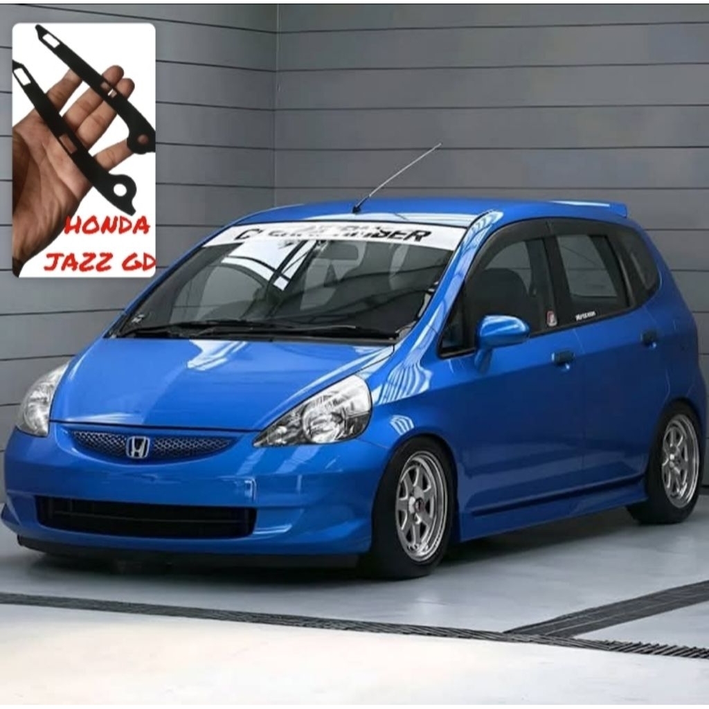 bracket bumper depan Honda jazz gd3 fit