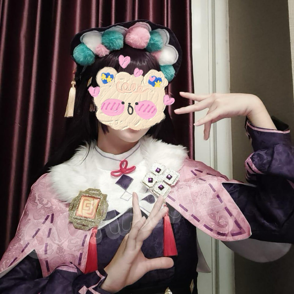 Yunjin Genshin Impact Cosplay Second Costume and Wig