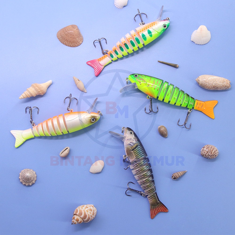 Fishing Lure Umpan Mancing Ikan Gerak Mata 3D 11cm/17g