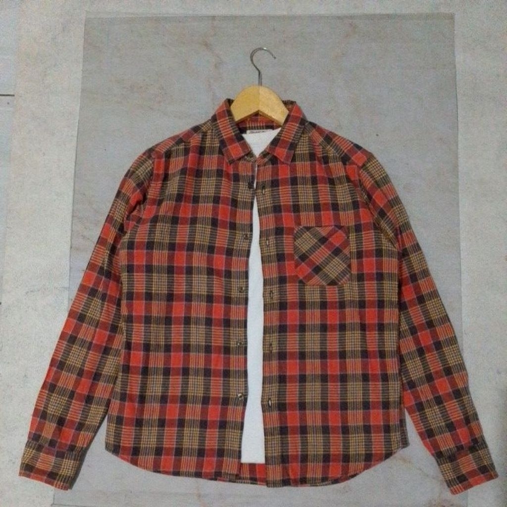 Kemeja Flanel Global Work