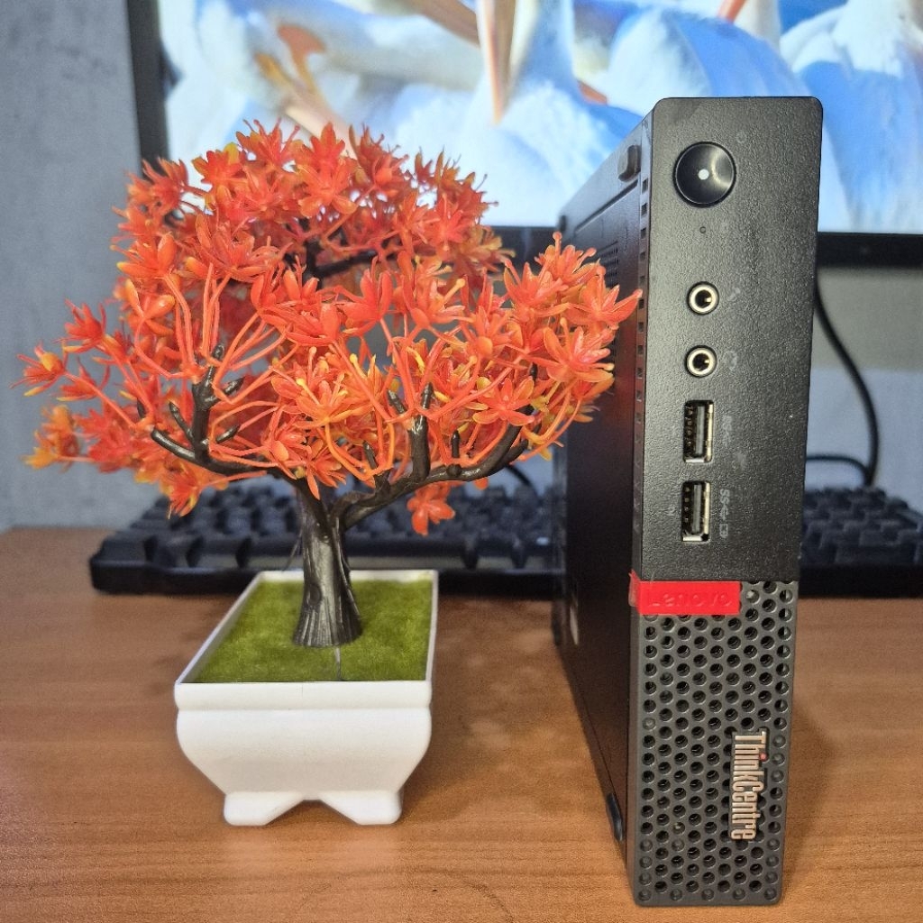 Mini pc lenovo m710q core i3 6100t ram 8 gb ssd 128 gb mulus murah meriah