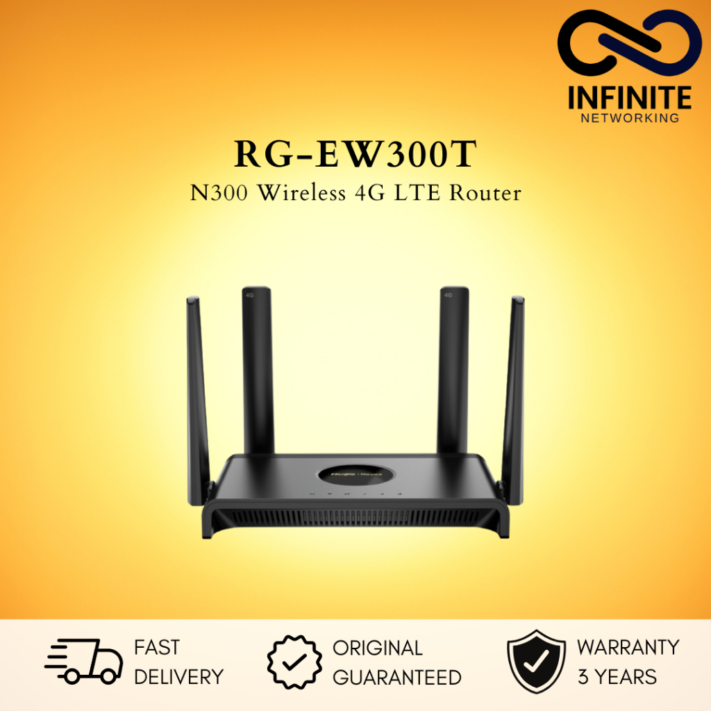 RUIJIE REYEE RG-EW300T Wireless N 4G Lte Router