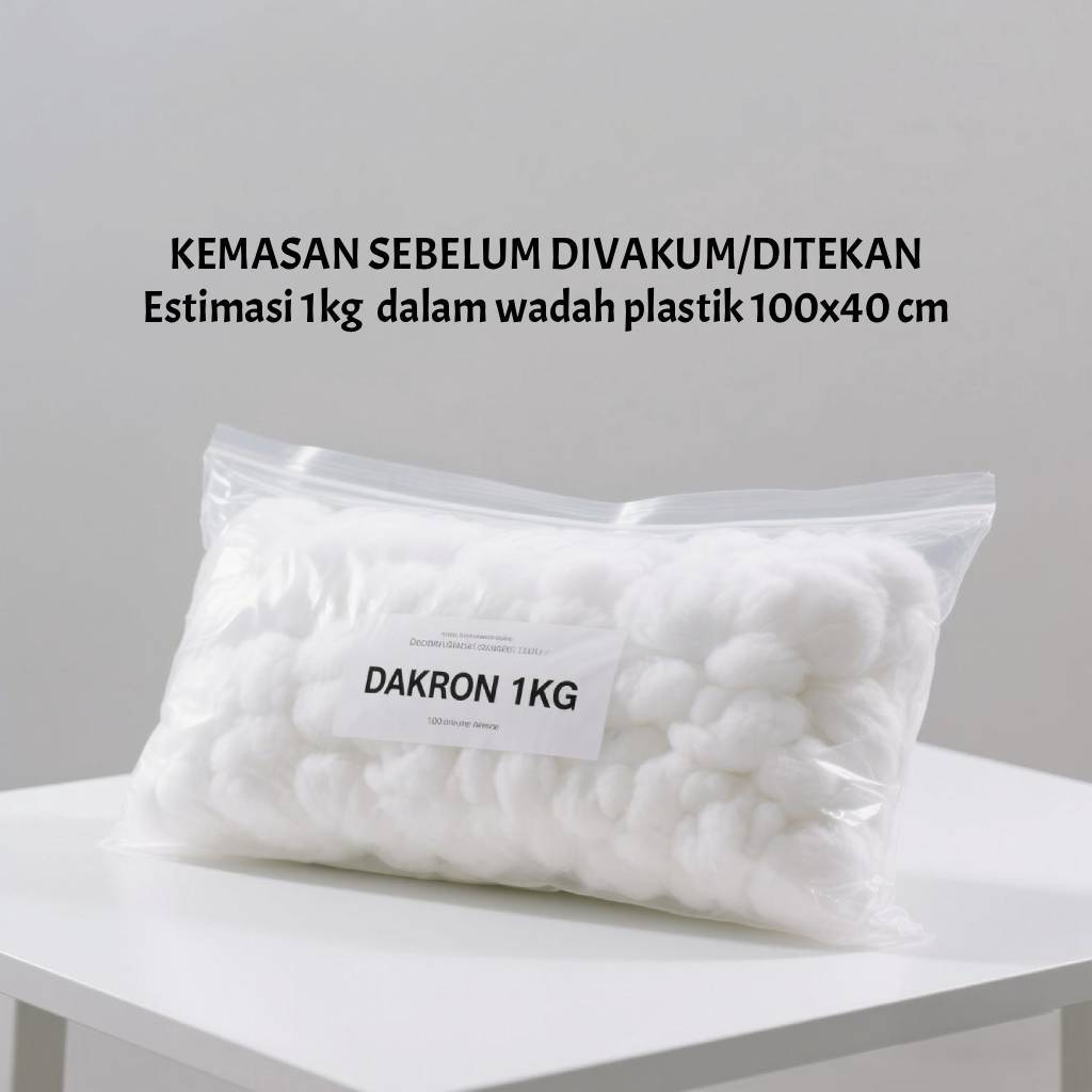 Dakron SIlikon HCS Grade A Isi 1KG