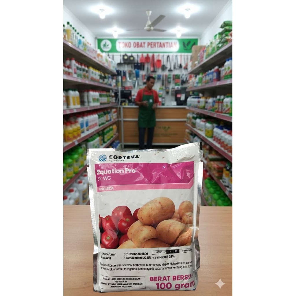 FUNGISIDA - EQUATION PRO 52 WG - 100 gram - corteva dupont zorvec
