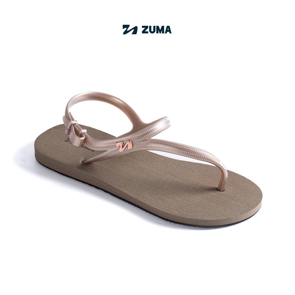 Zuma Elsa - Gingersnap / Sandal Tali Belakang Wanita / Sandal Strappy / Sandal Sling Wanita