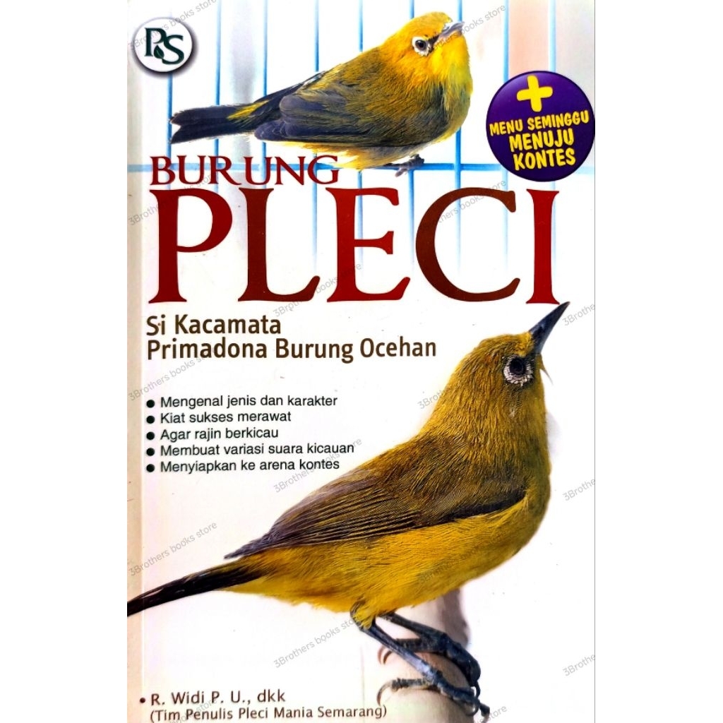 Buku peternakan burung si kacamata primadona burung ocehan