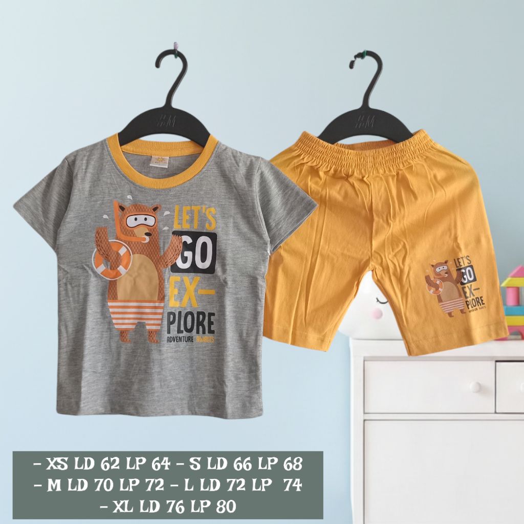 Setelan Little M Cowok