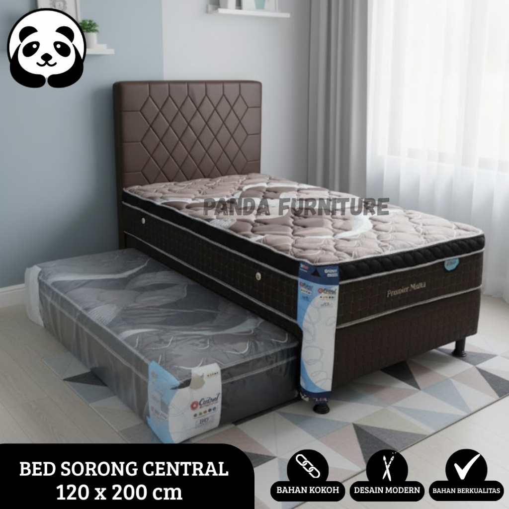 PROMO KASUR SPRINGBED SORONG 2in1 GRAND PREMIER MALTA BY CENTRAL / SPRINGBED SORONG / SPRINGBED 2in1