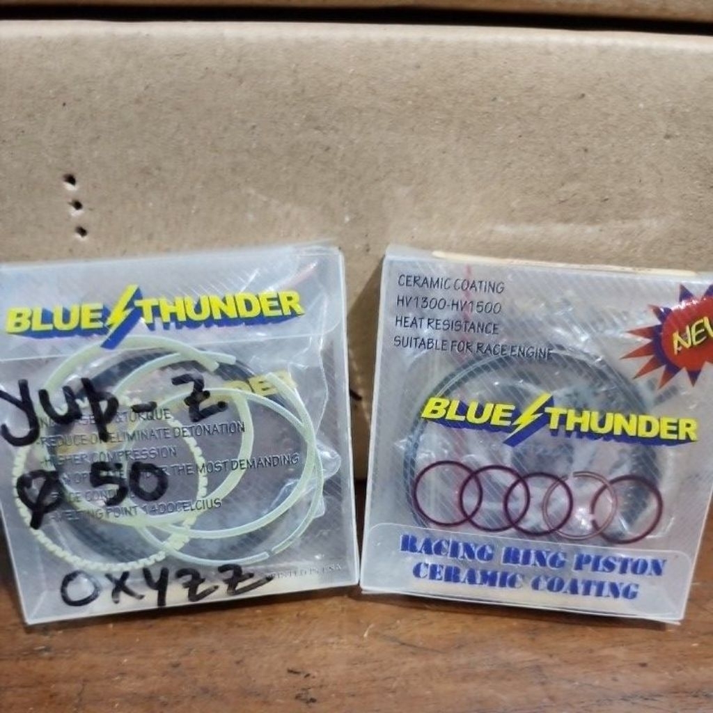 RING SEHER JUPITER Z RACING UKURAN 50 DAN 100 BLUE THUNDER