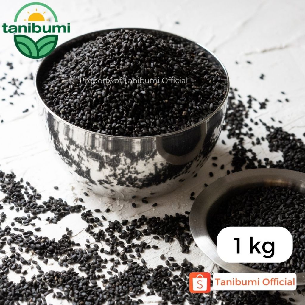 1Kg | Grosir Biji Selasih Premium | Basil Seed
