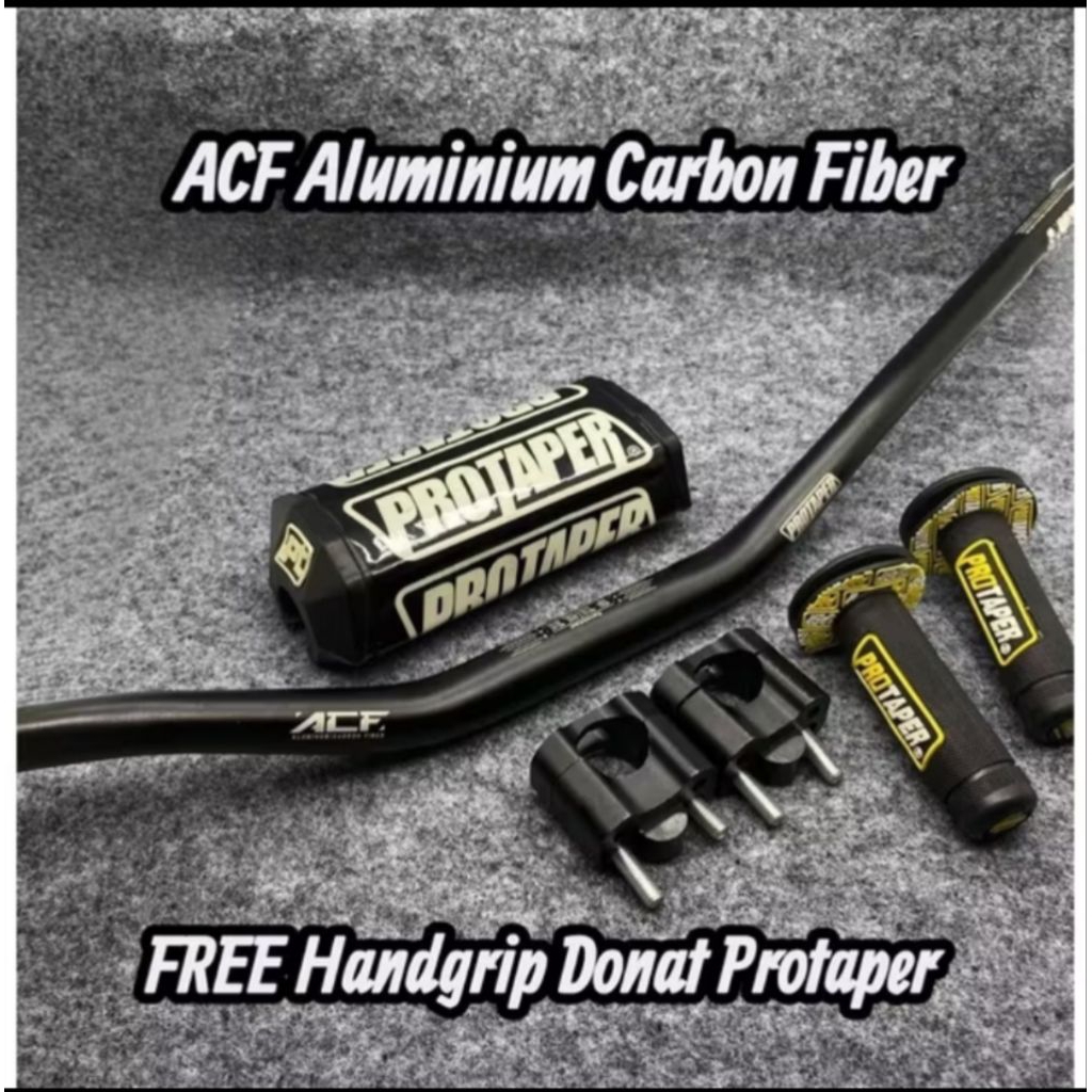 STANG FATBAR ACF PROTAPER HIGH ACF CARBON FIBER PLUS BUSA STANG FREE HANDGRIP PROTAPER ORIGINAL ACF