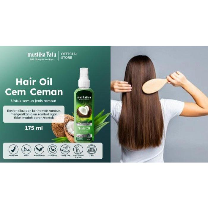 MUSTIKA RATU MINYAK RAMBUT CEM CEMAN | 175 ML