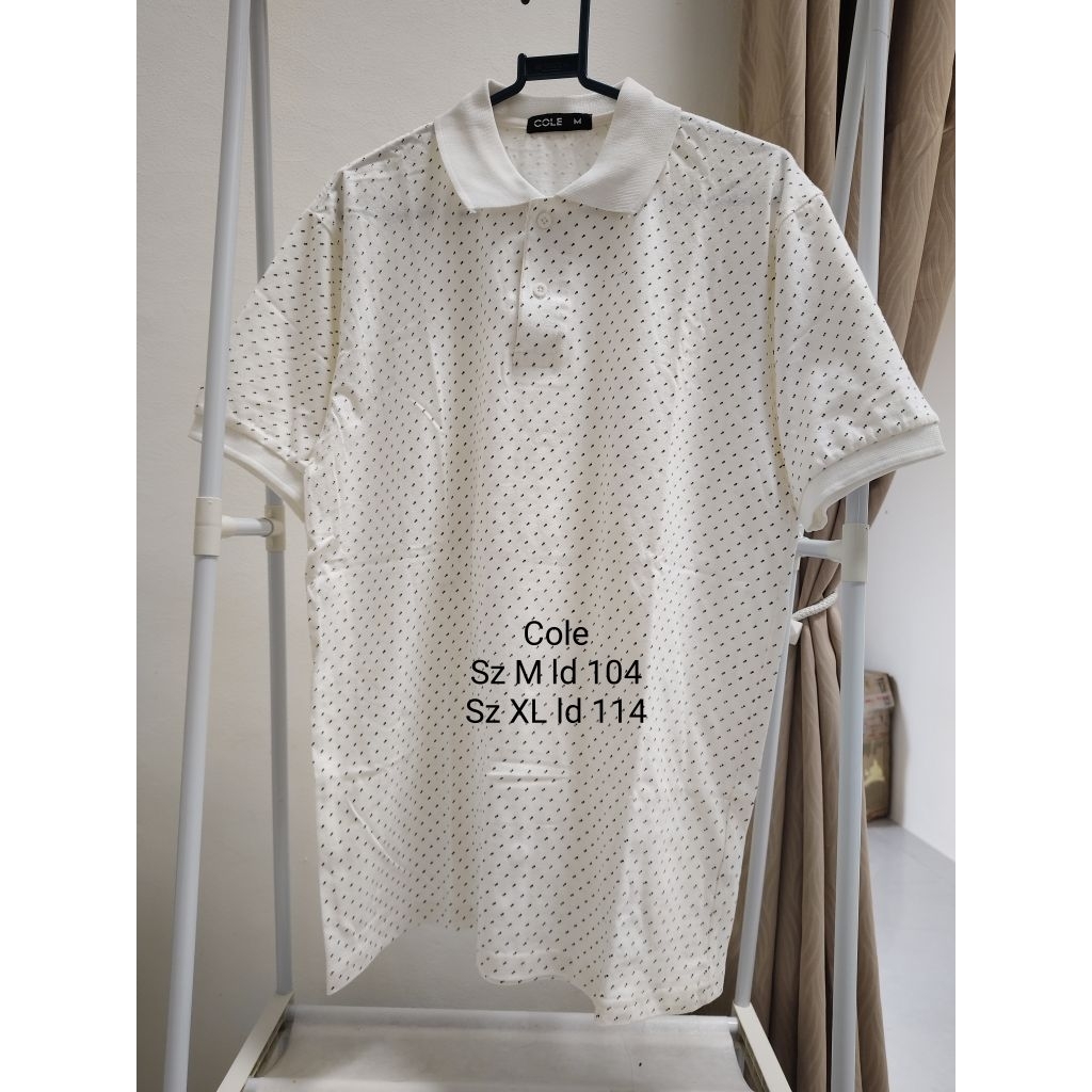 Kaos Kerah Polo Pria Branded Cole Matahari Original