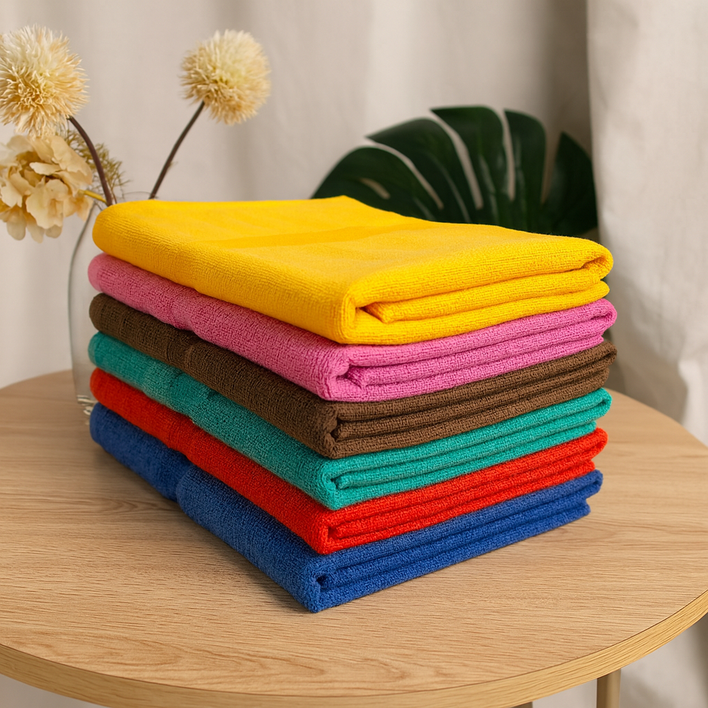 Handuk Polos MUTIA Ukuran 70 X 140 CM TEBAL