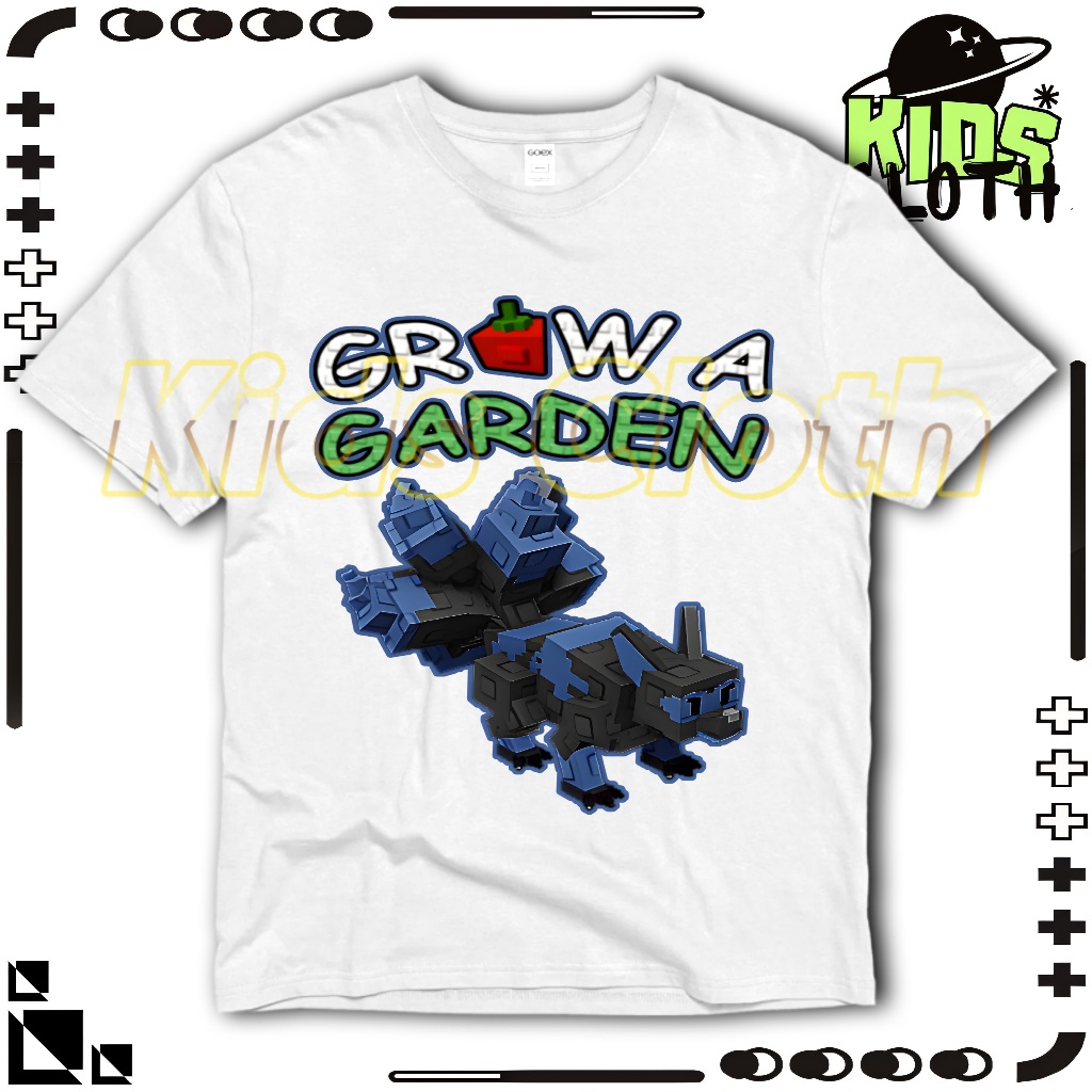 BAJU ANAK ANOMALI  GROW A GARDEN PET KITSUNE KAOS ANAK  GROW A GARDEN PET KITSUNE