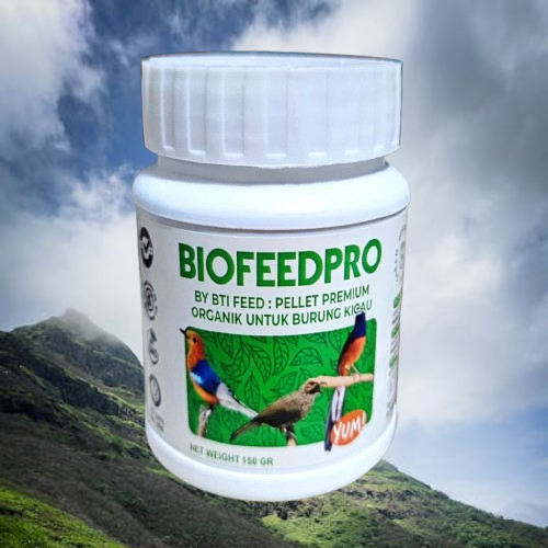 Pur Premium Harian Burung Kicau 150gr Biofeedpro | Jalak - Cendet - Kacer - Anis Merah - Anis Kemban