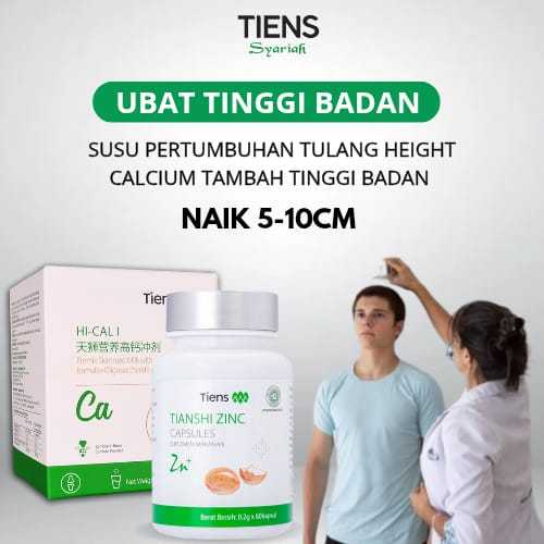 HEIGHT UP GROW UP SUPLMENT CALCIUM TIENS PENINGGI BADAN SUSU PERTUMBUHAN TULANG