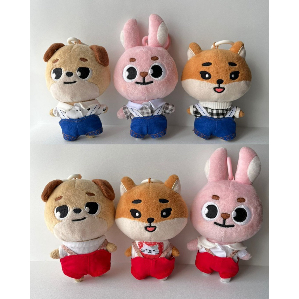 [10cm & Denimalz Day6] NEW Happy Set | Kpop Cotton Doll Clothes for Denimalz Day 6 (Baju+Overall)