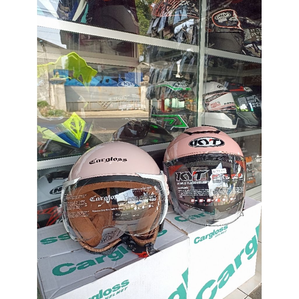 Helm Couple Kyt & Cargloss Hijab