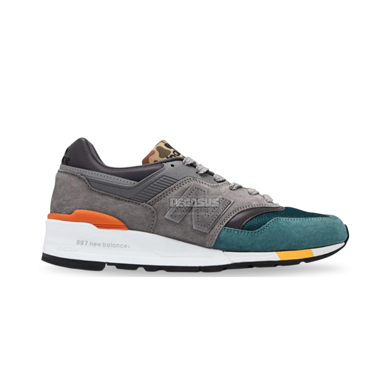 Sepatu NB 997s Duck Grey Camo Authentic Sneakers