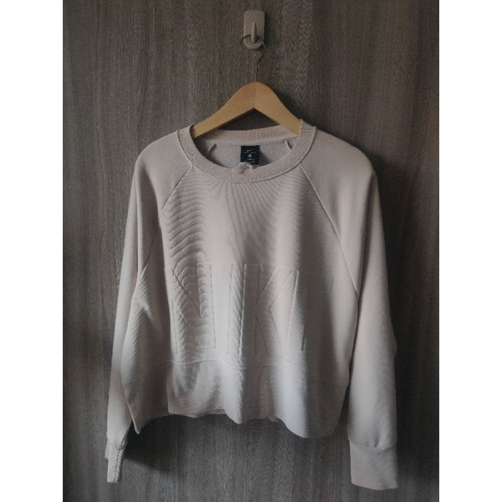 Croptop Crewneck Vintage Nike Cream