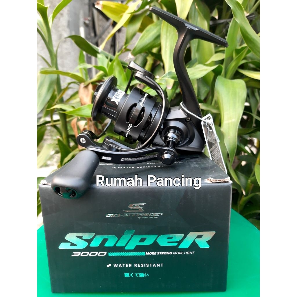 REEL VERSUS GO STRIKE SNIPER 2000 3000 POWER HANDEL KATROL PANCING CASTING GALATAMA