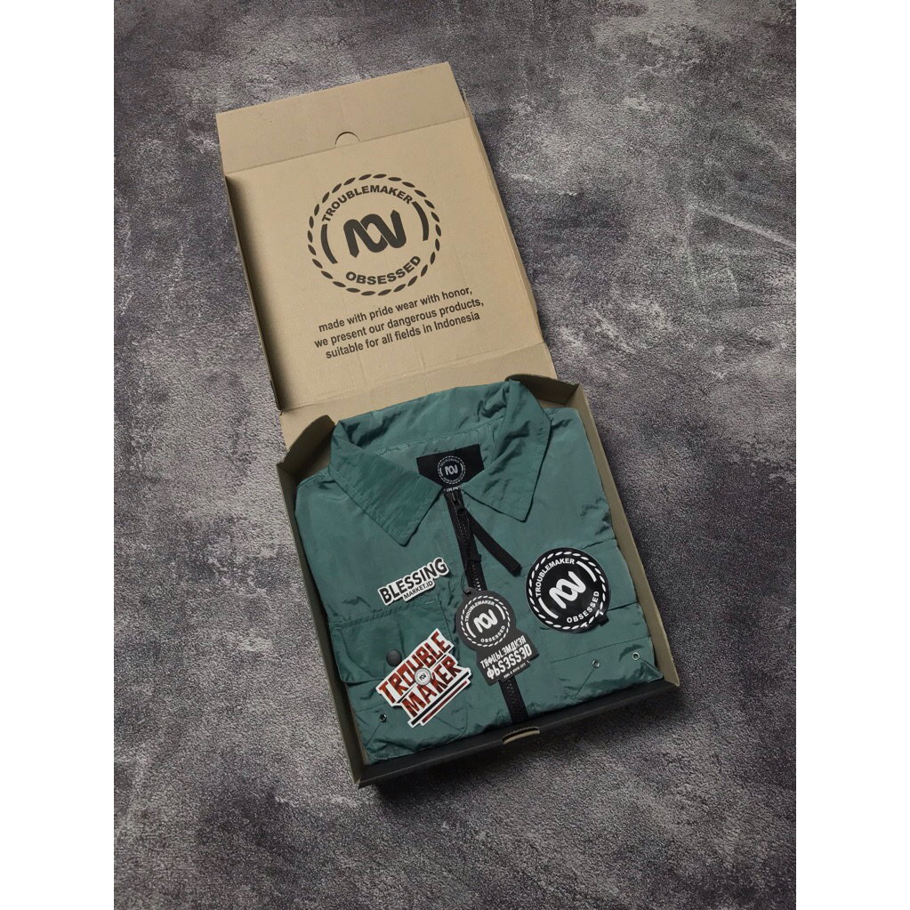 Overshirt Troublemaker Obsessed - Connoissuer Sage