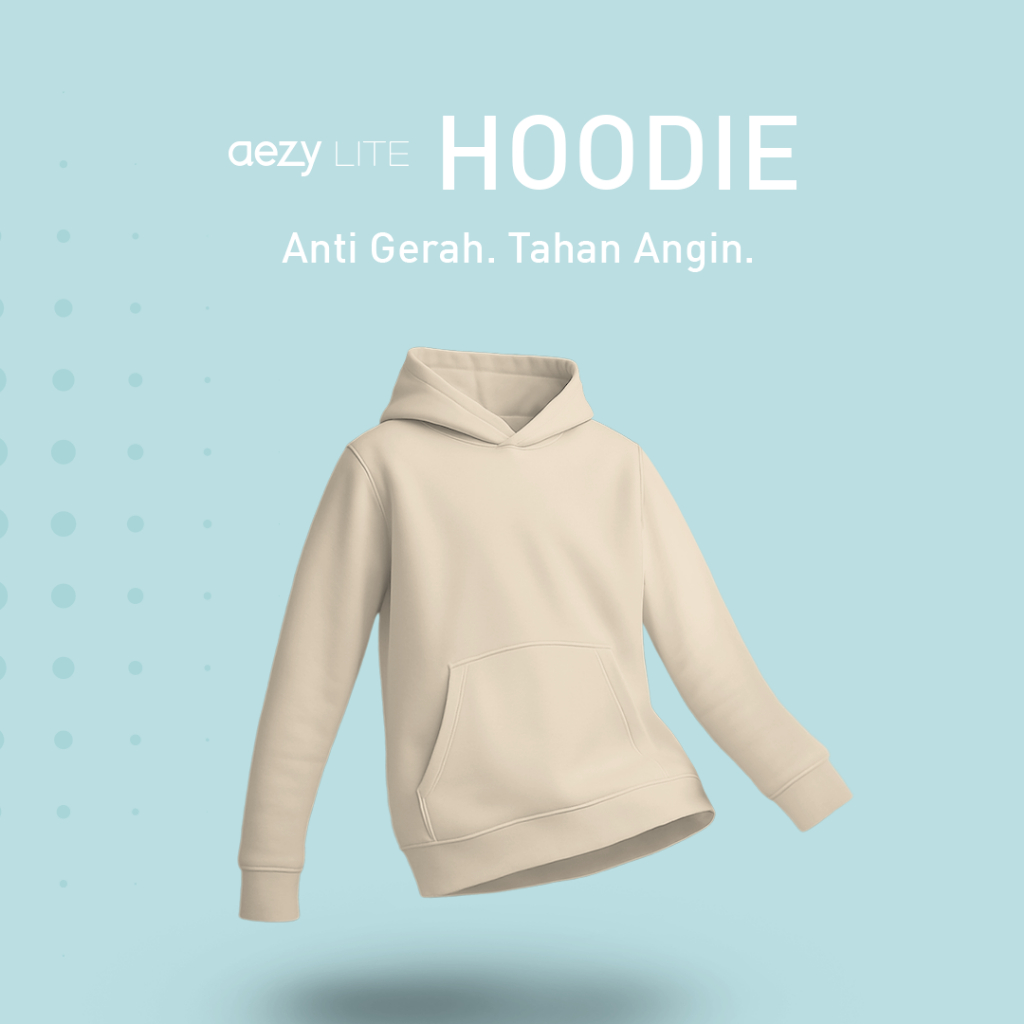 No Void Minds AEZY LITE Hoodie | Sand