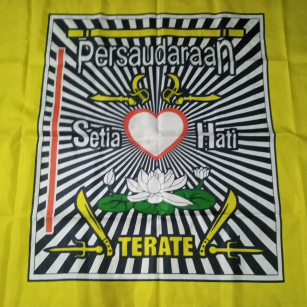 Bendera Flag Panji PSHT | Persaudaraan Setia Hati Terate