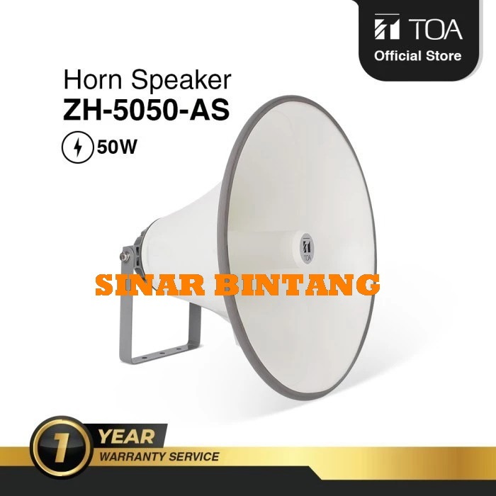 Corong Masjid Mushola Horn Speaker TOA ZH 5050 As / ZH 5050As / ZH5050As / ZH5050 As 50 WATT