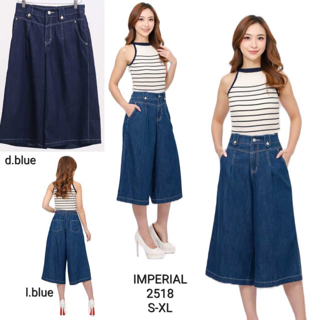 IMPERIAL Kulot Jeans 7/8 Wanita 2518