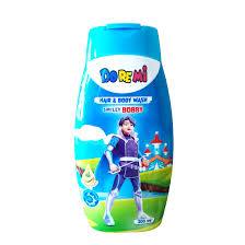 Doremi Hair & Body Wash Hero Smiley Bobby 200 ml- Sabun Mandi Cair