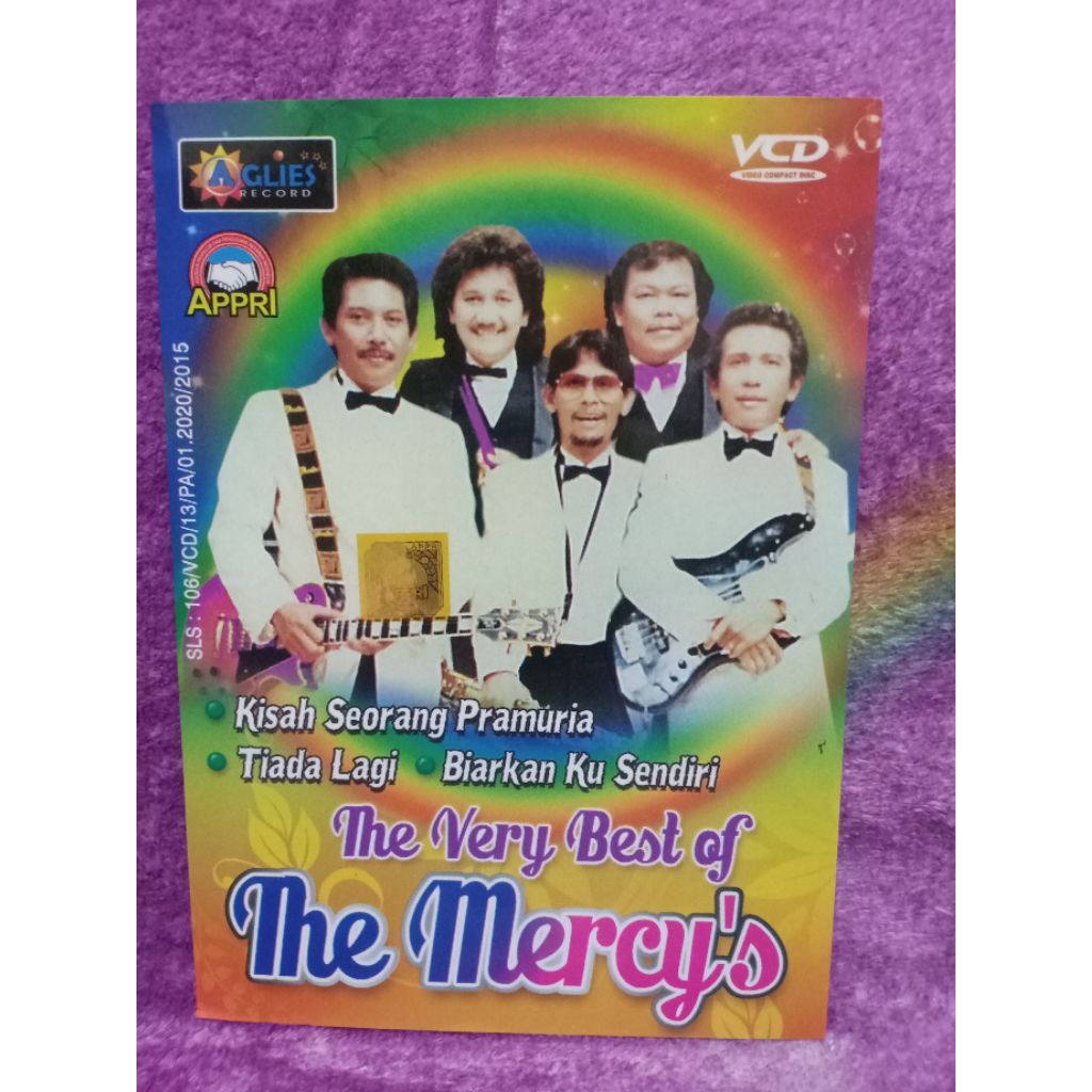 VCD  THE VERY BEST OF THE MERCYS