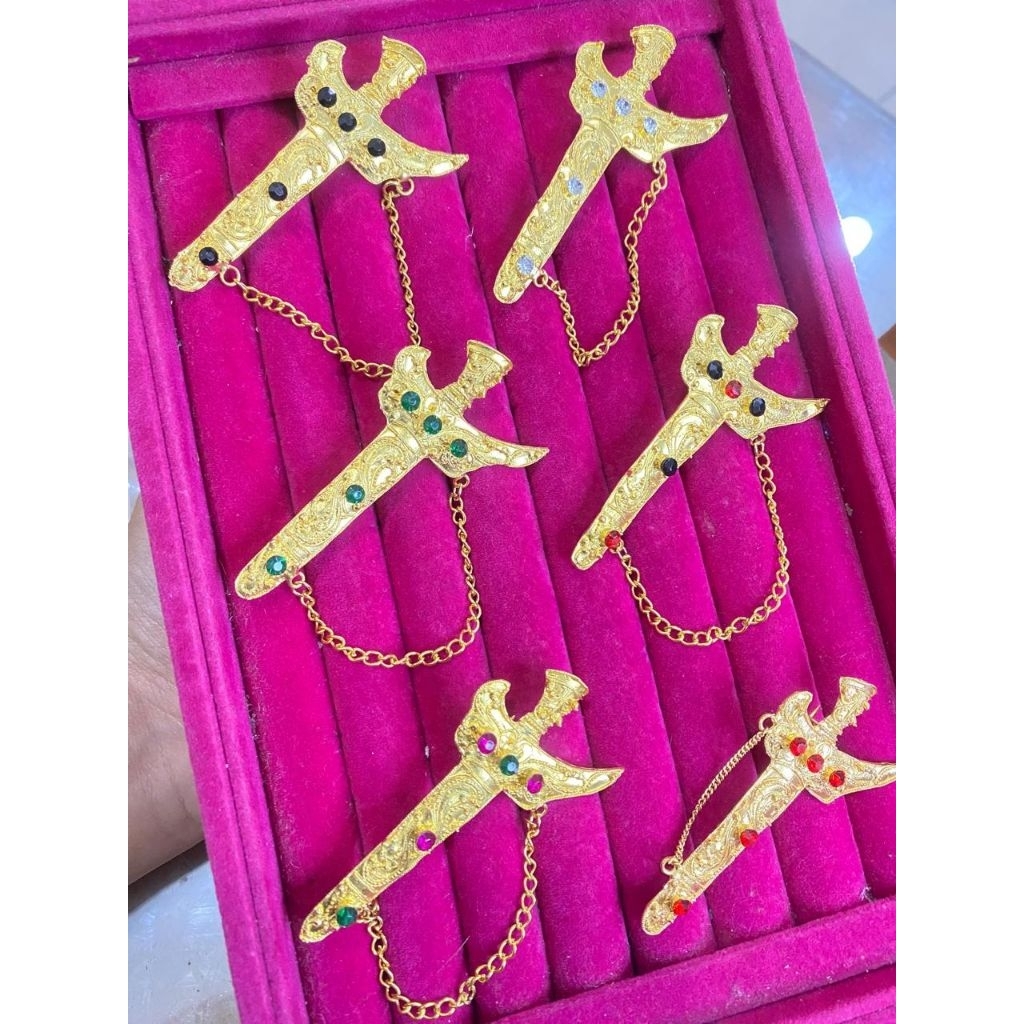 Aksesoris baliku//Bross lanang/Bross lanang anak-anak// bross keris