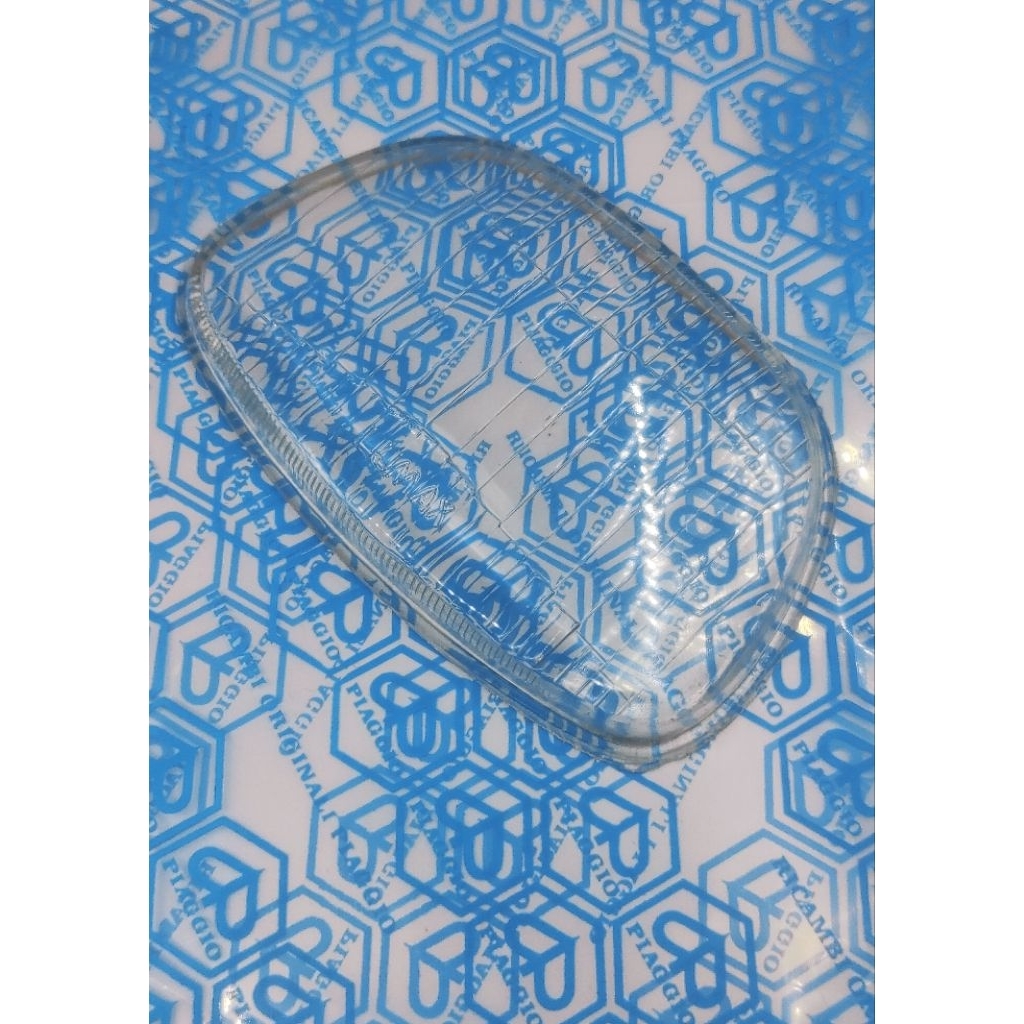 kaca lampu depan vespa super sprint