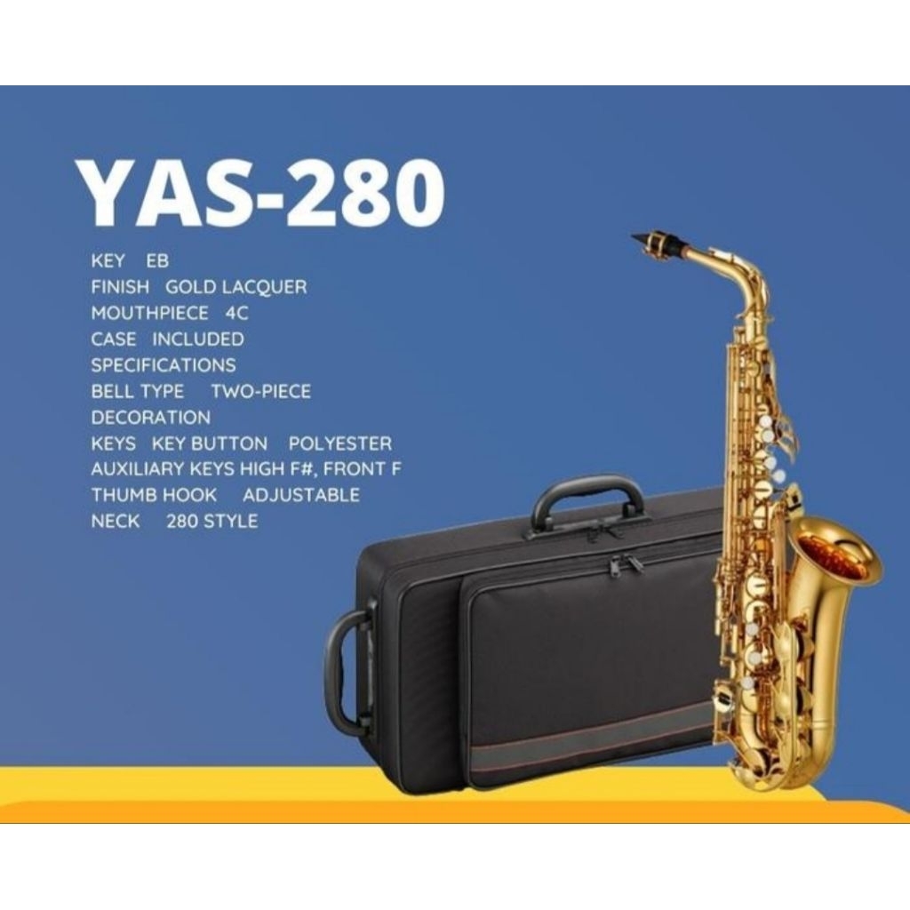YAMAHA ALTO SAXOPHONE ORIGINAL YAS-480/YAS-280S/YAS-280