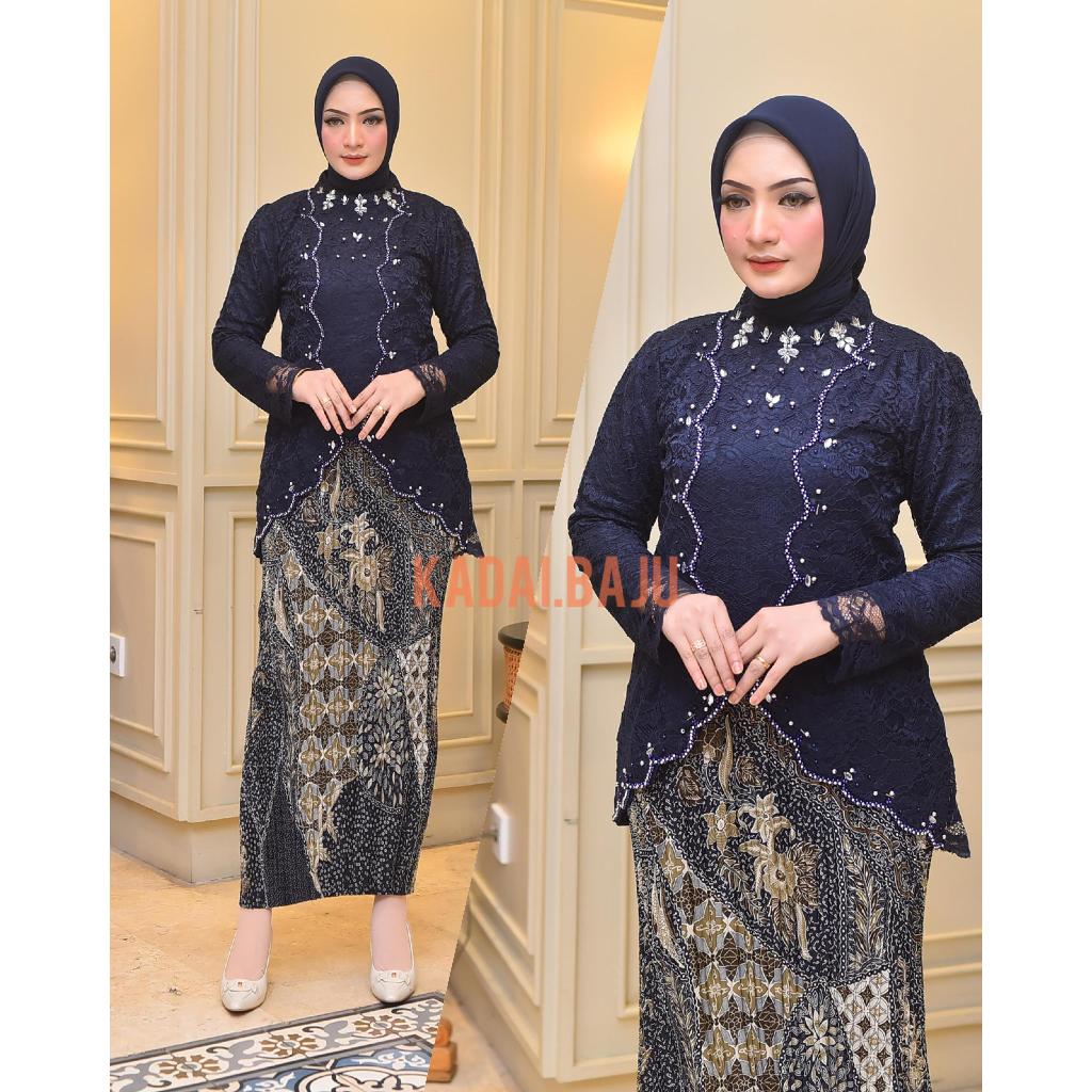 kebaya brukat jumbo | kebaya modern | Baju pesta pernikahan | Kebaya wisuda kondangan akad