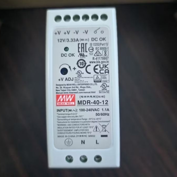 MEANWELL MDR-40-12 MEANWELL Switching Power Supply ORI