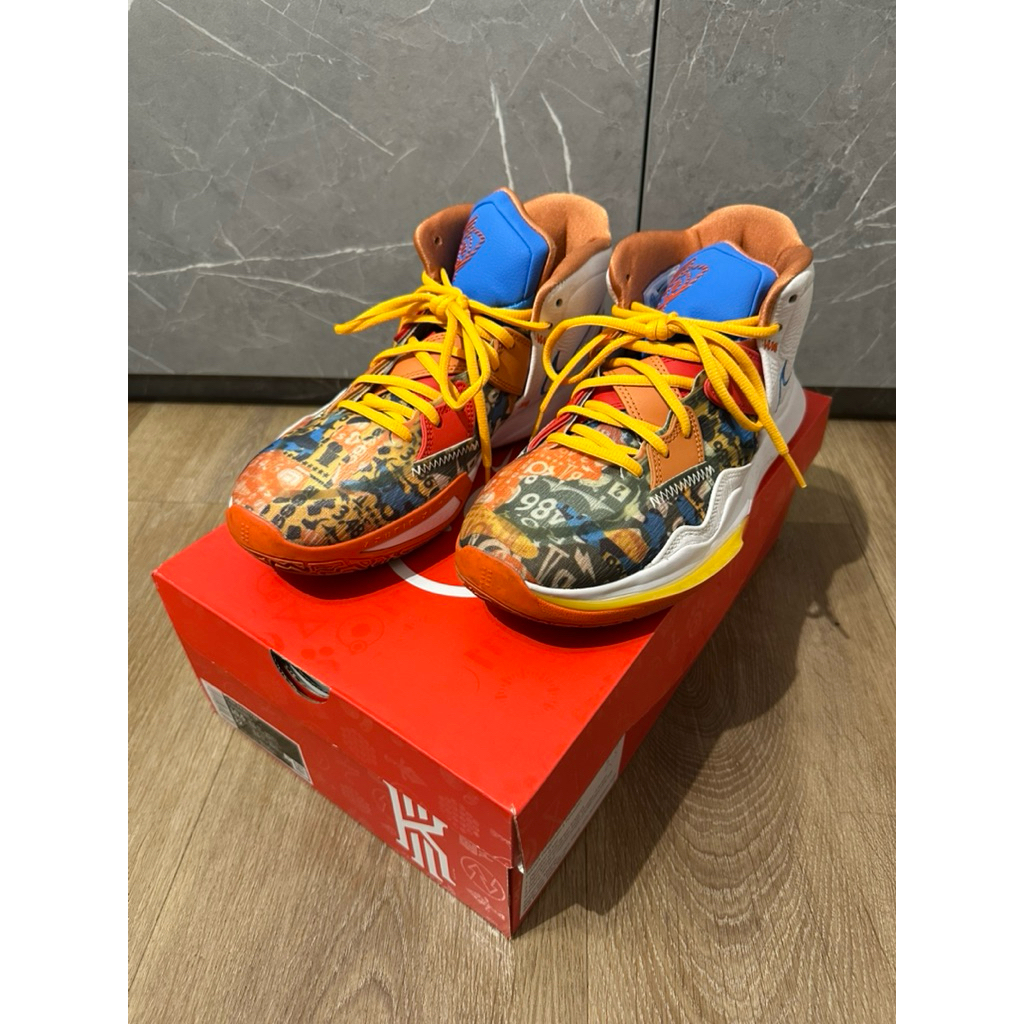 Sepatu Basket Nike KYRIE Infinity White Size 44.5