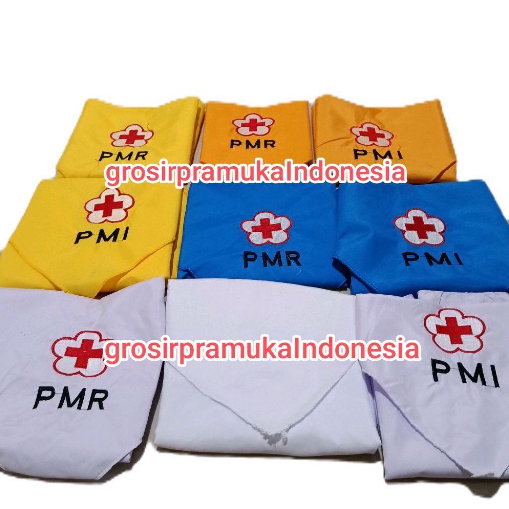 Syal Slayer PMR PMI Bordir / Scraf PMI PMR Kain Katun / Syal Leher PMI PMR