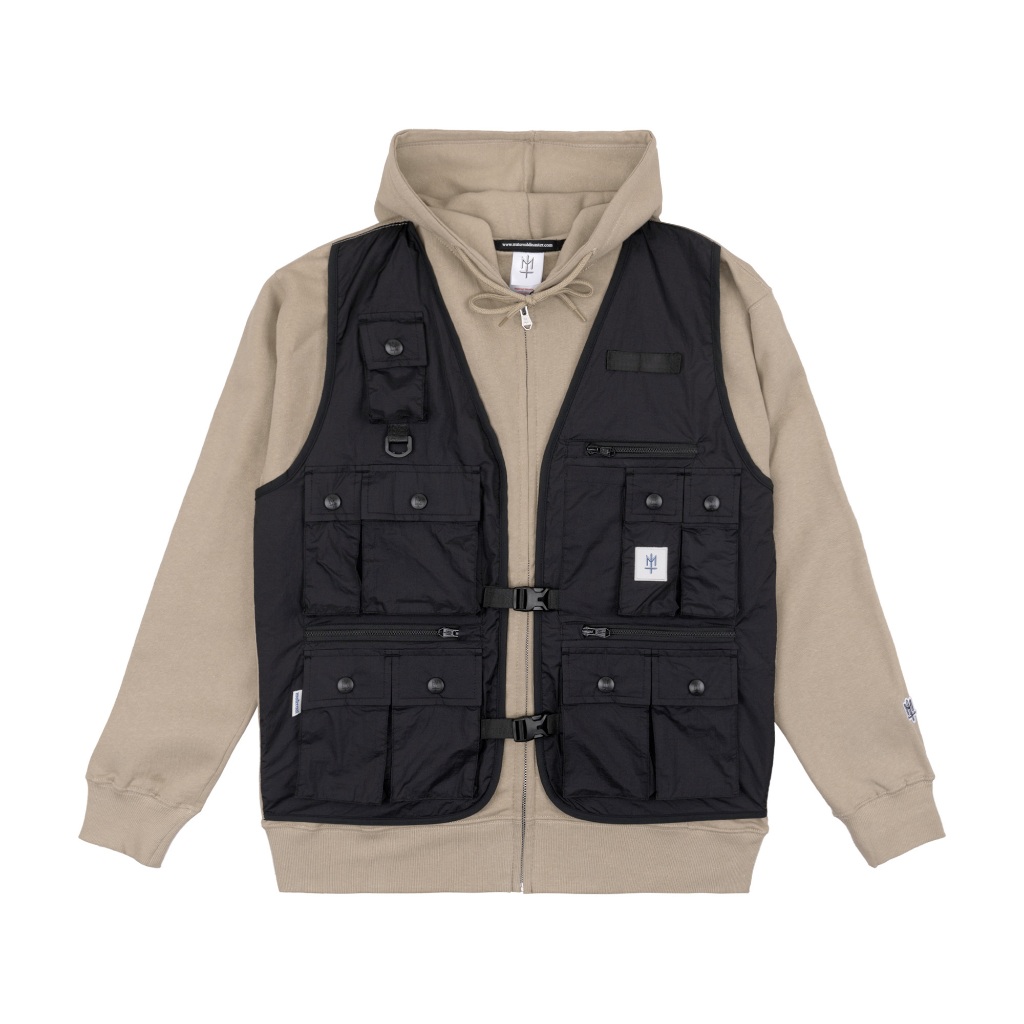 ZIP HOODIE MATERNAL DISASTER ( PHASER )