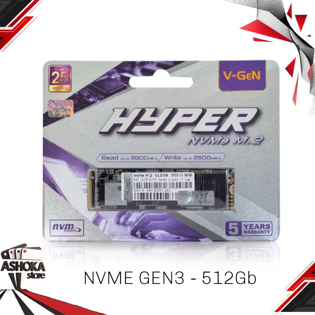 SOLID STATE DRIVE VGEN NVME GEN3 / SSD NVME VGEN 512GB / SSD NVME VGEN 128GB / SSD NVME VGEN 256GB /