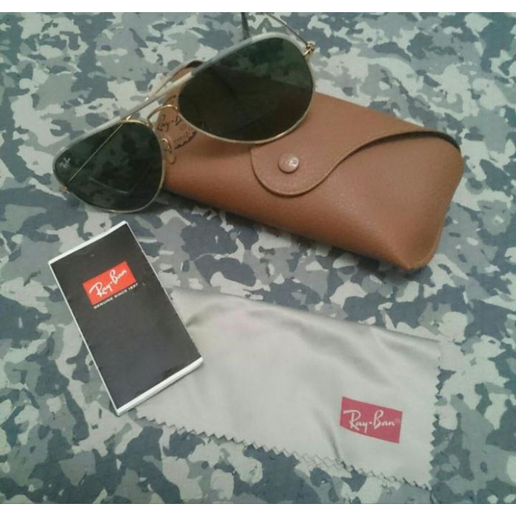 kacamata rayban RB 2025 Aviator full color