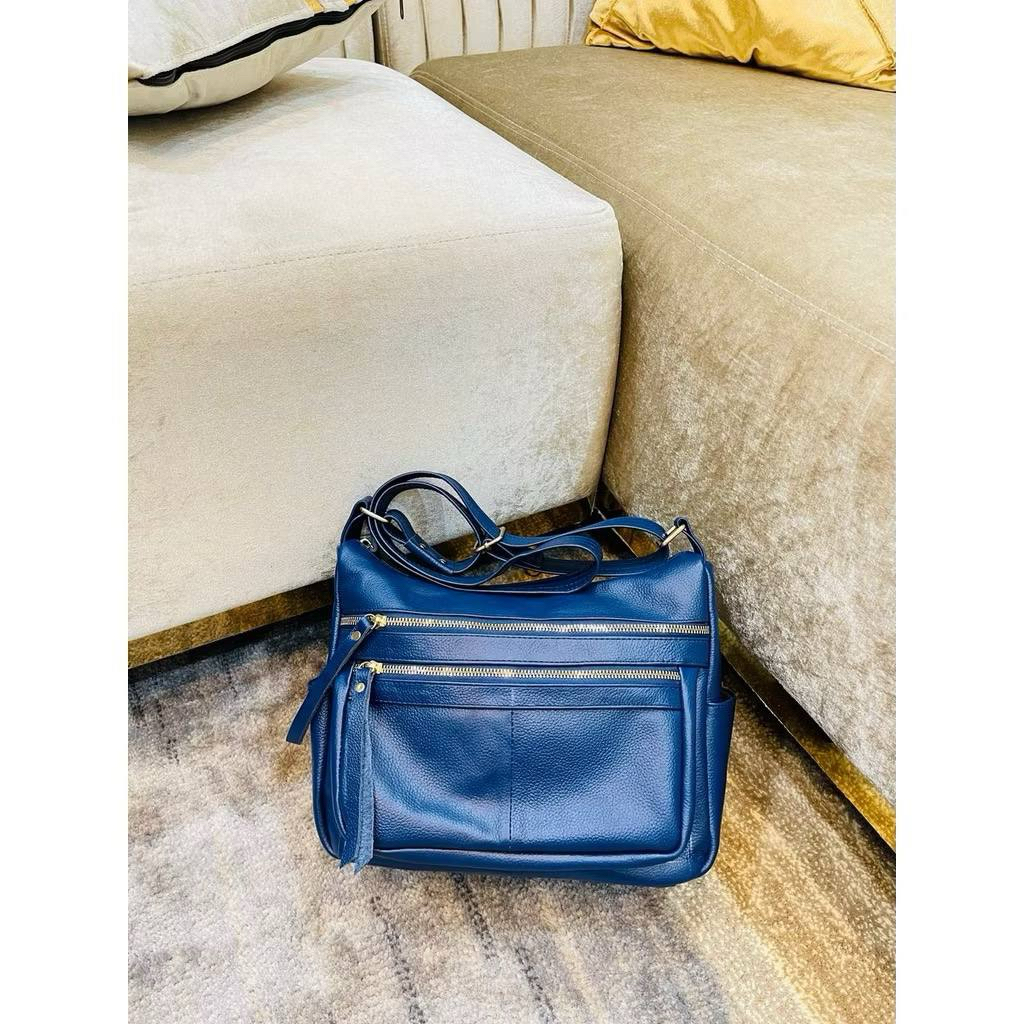 NAJHA | Tas Kulit Almeera | Tas Wanita Kulit Asli | Tas Kulit Selempang Wanita Premium | Tas Kulit M