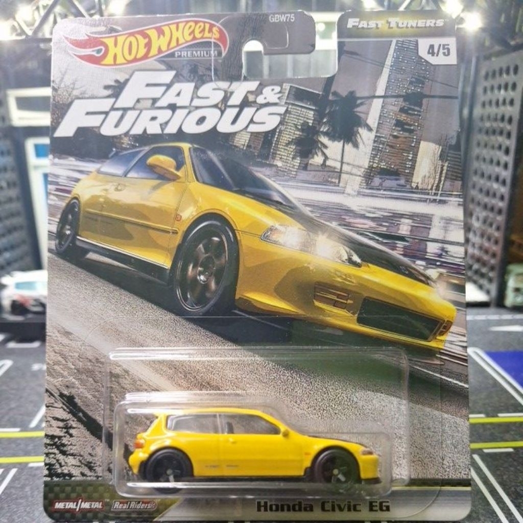 HotWheels Premium Honda Civic EG (FF)