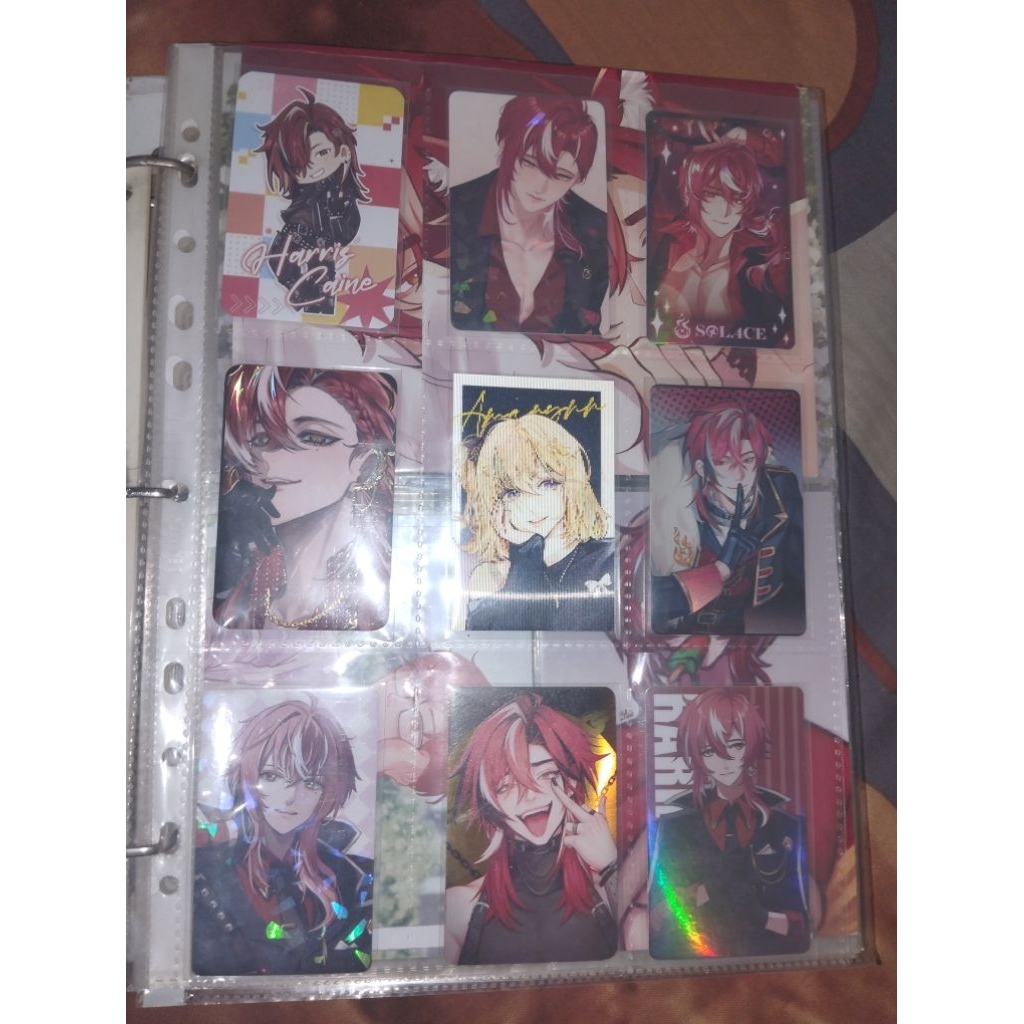 Photocard dakimakura parfume Harris Caine AKA Virtual Sol.4ce official