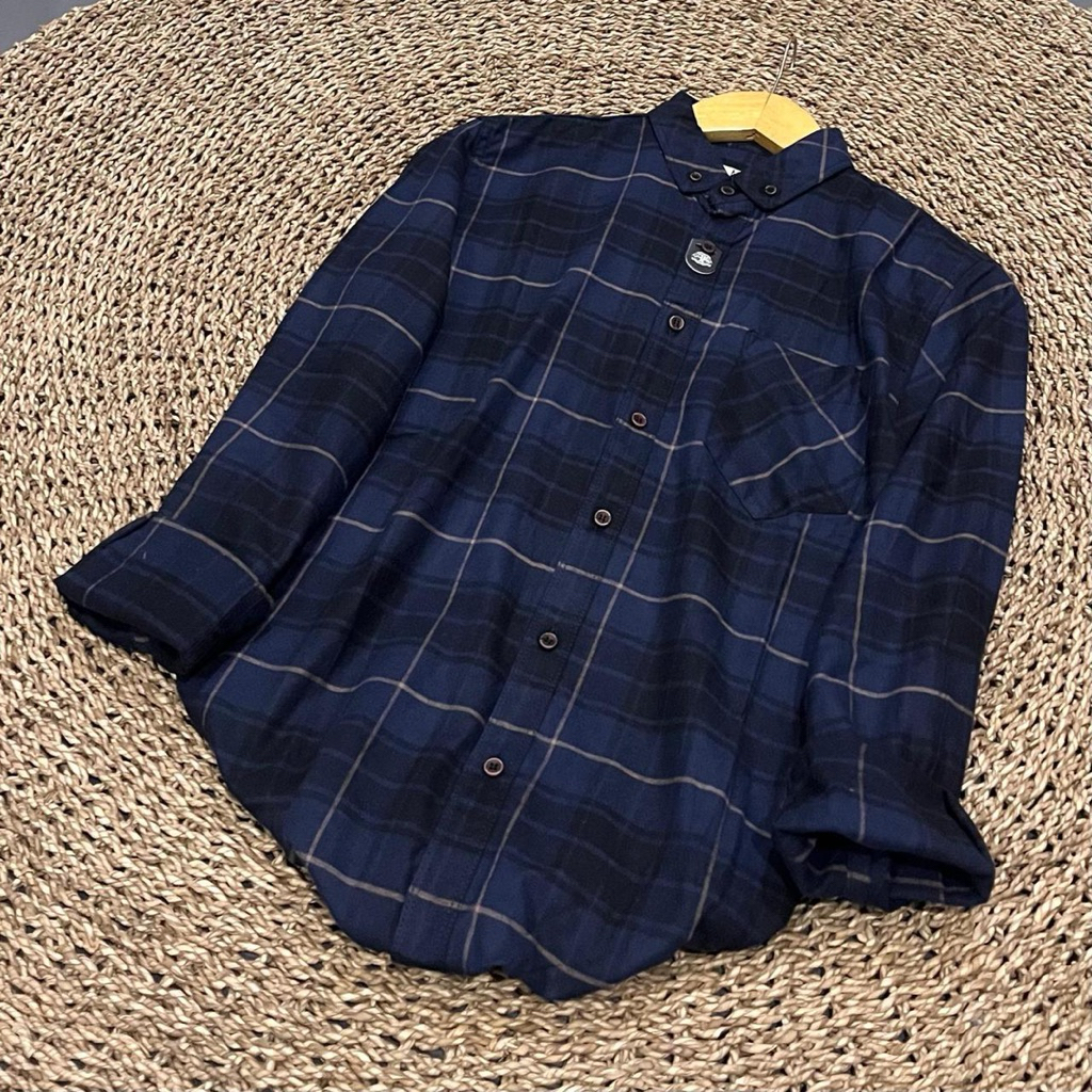 CODE A STORE Kemeja Flannel Kemeja Flanel Pria Terlaris Kemeja Flanel kemeja unisex kemeja kotak-kot