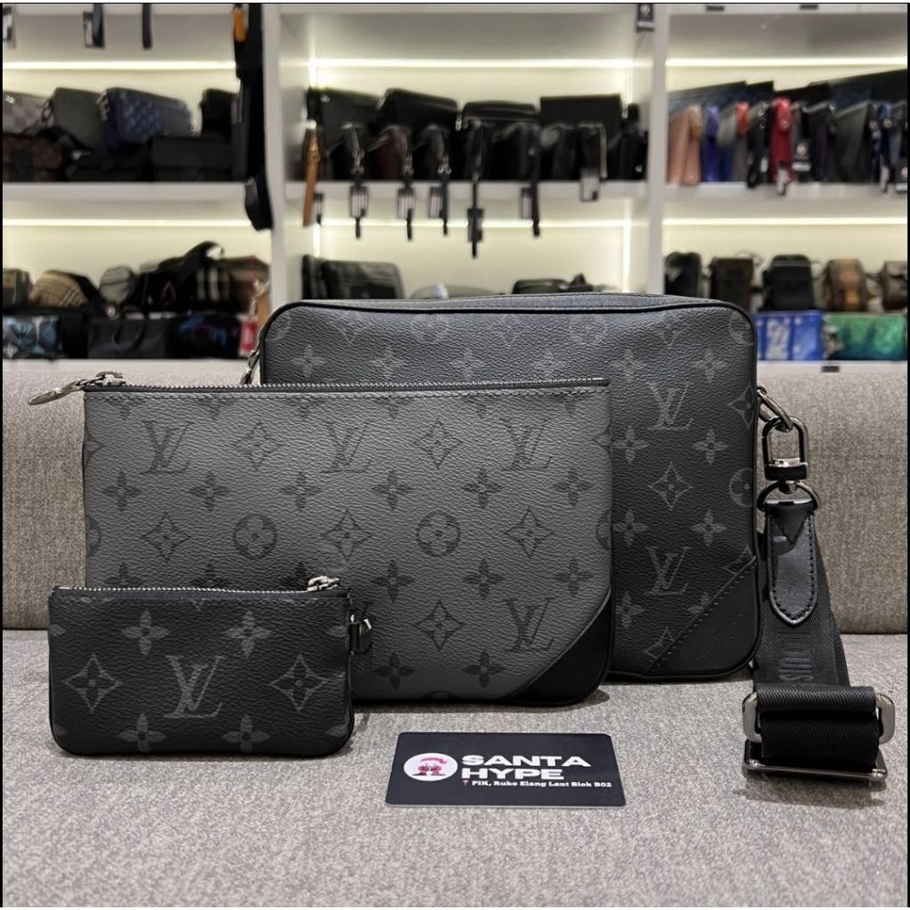 Louis Vuitton Reverse Monogram Trio Messenger Bag