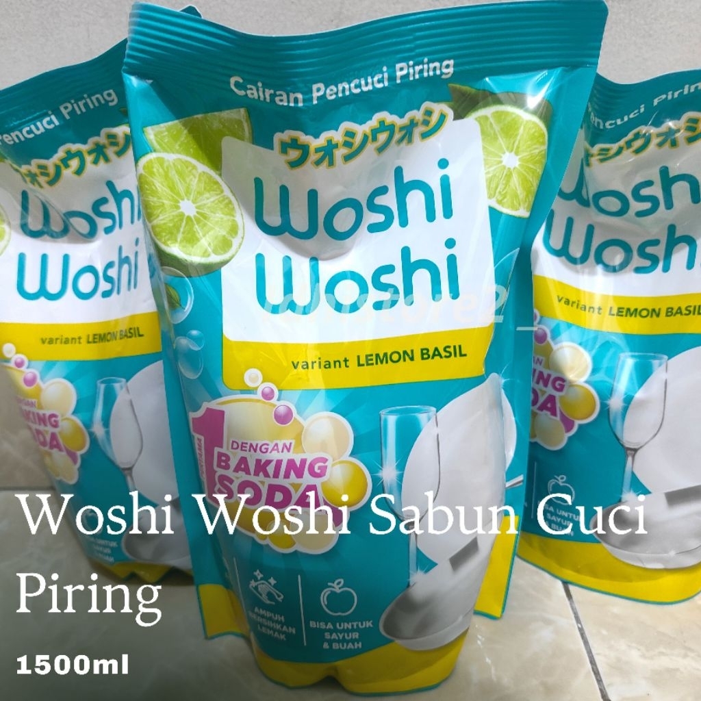 Woshi Woshi Sabun Cuci Piring 1500ml